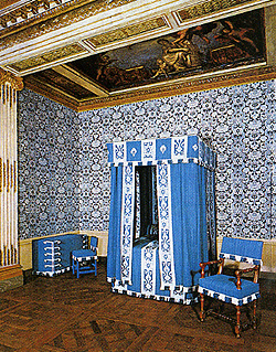 Rekonstruierte Einrichtung des Hôtel de Sully in Paris