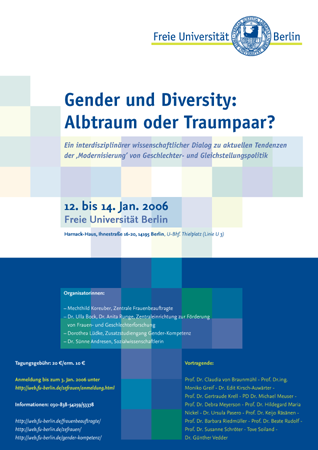 3. Tagung GenderKompetenz (2006)